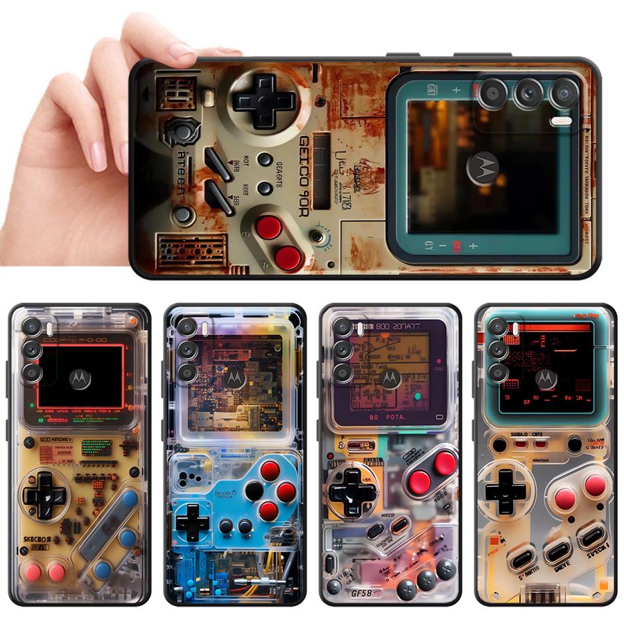 Retro Gaming Case - Retro Gaming Console Case for Moto