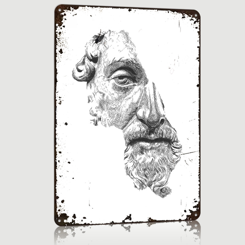 Retro Poster Gaming - MARCUS AURELIUS Printing Poster Customized Retro