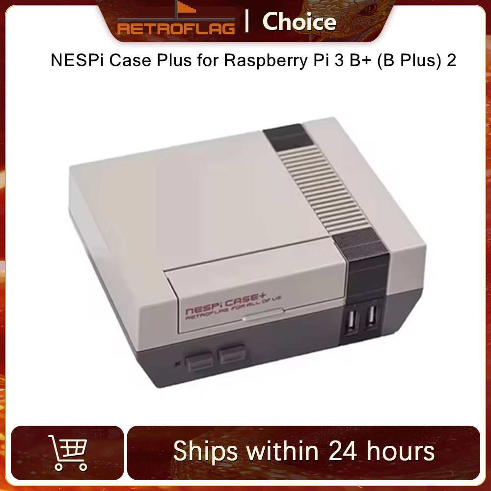 Raspberry Pi Retropie - Retroflag NESPi Case Plus Functional Power