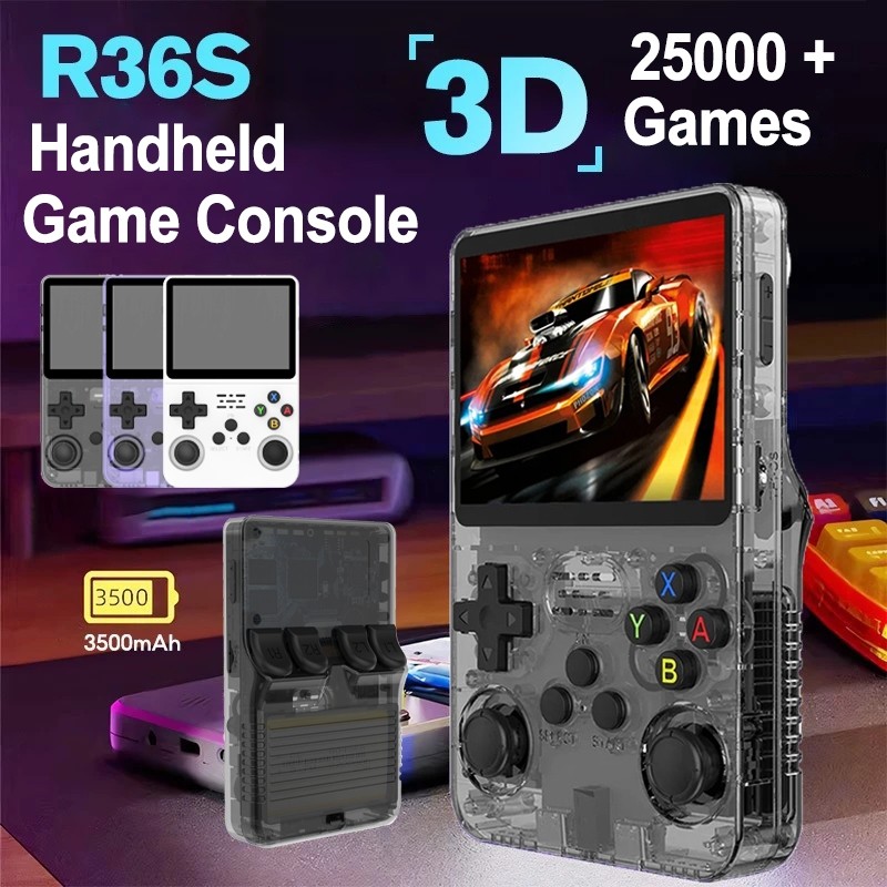 Retro Gaming R36S - R36S Retro Handheld Video Game Console