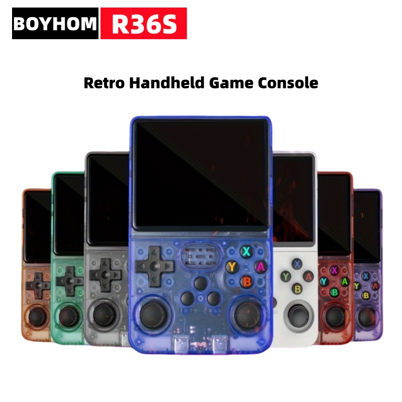 Retro Gaming R36S - Retro Handheld Game Console Linux System