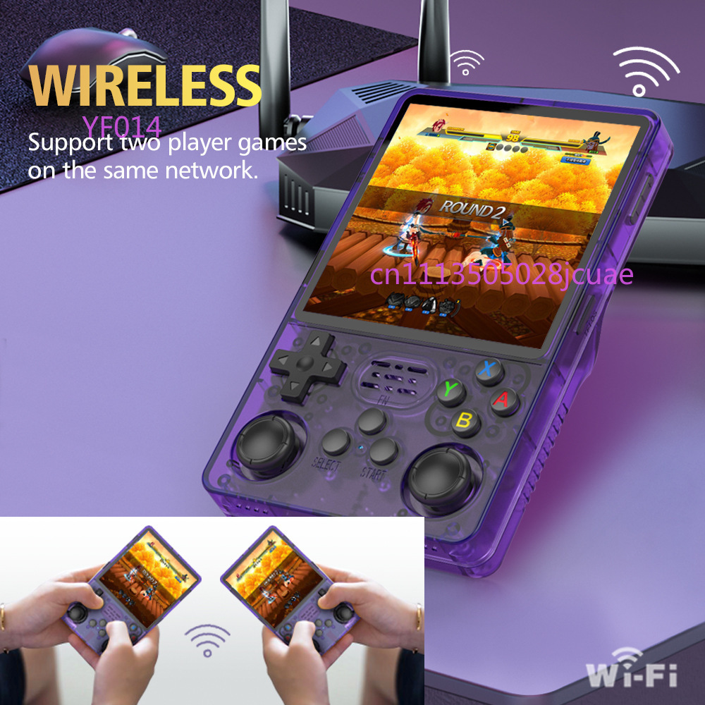 Retro Gaming System - R36Plus Open Source Handheld Game Console