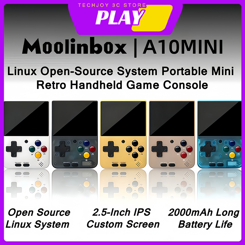Retro Gaming System - Moolinbox A10Mini 2.8-Inch Linux Mini Open