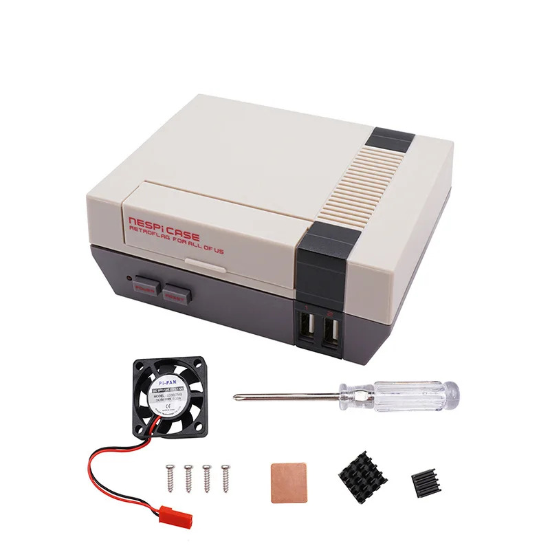 Raspberry Pi Retropie - Nespi Case+compatible with Raspberry Pi 1/2/3