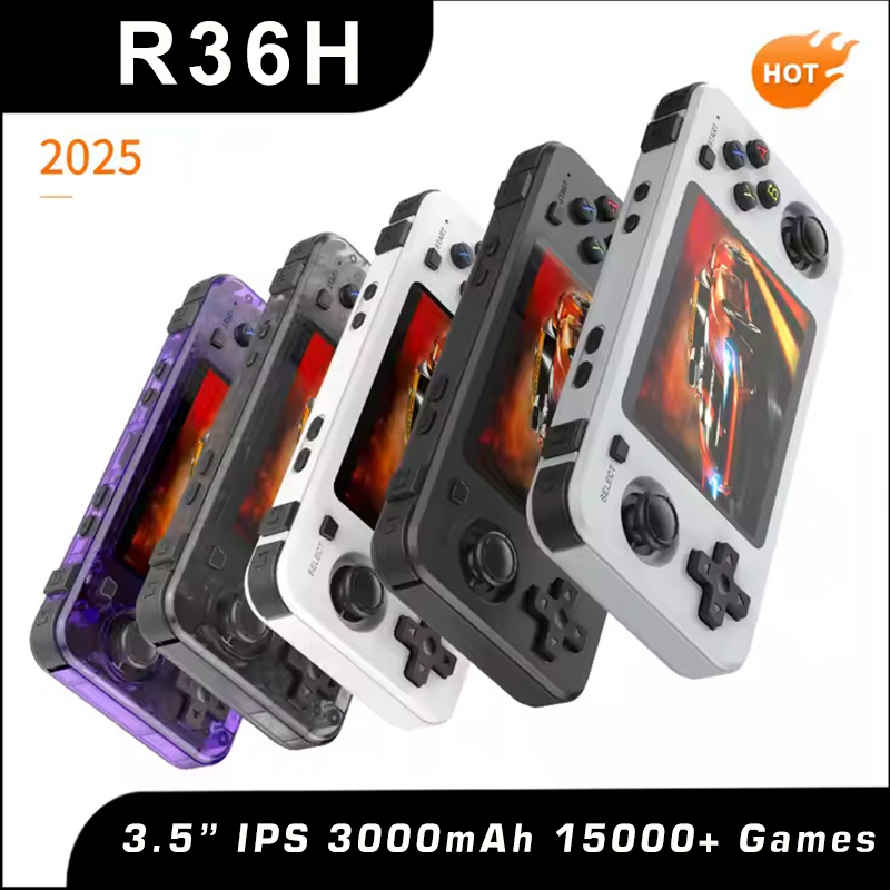 Retro Gaming R36S - New R36H Retro Handheld Console Open-Source