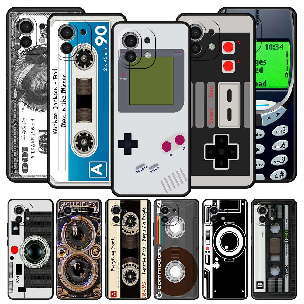 Retro Gaming Case - Vintage Băng Camera Gameboy Ốp Lưng