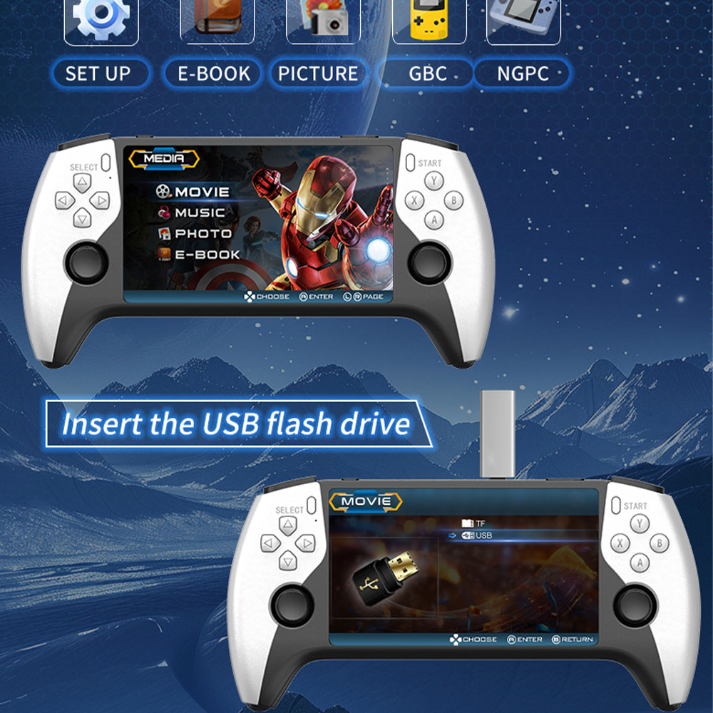 2026 New SF3500 5 Inch Handhel - đánh giá và giá Retro Gaming Pro