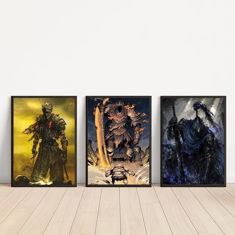 GAME Dark Souls Vintage Poster - đánh giá và giá Retro Poster Gaming