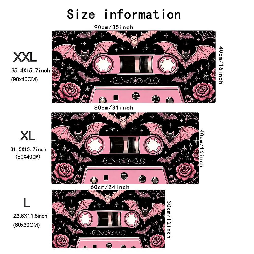 Pink Retro Cassette Tape Large - đánh giá và giá Retro Gaming Keyboard