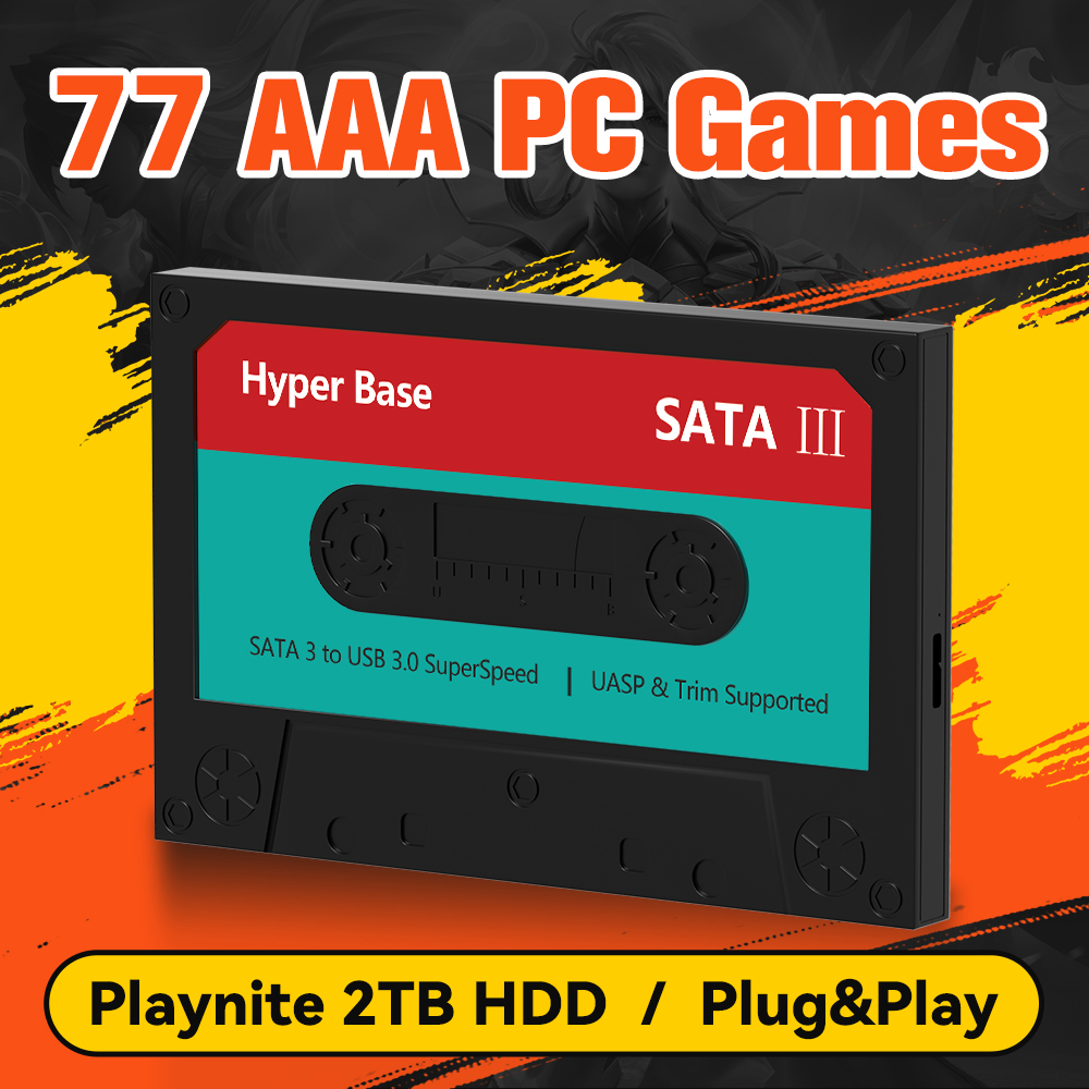 Playnite 2TB Gaming HDD with 7 - đánh giá và giá Retro Gaming Emulator Pc
