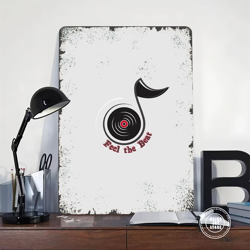 Music Logo - Feel the Beat Pos - đánh giá và giá Retro Gaming Logo