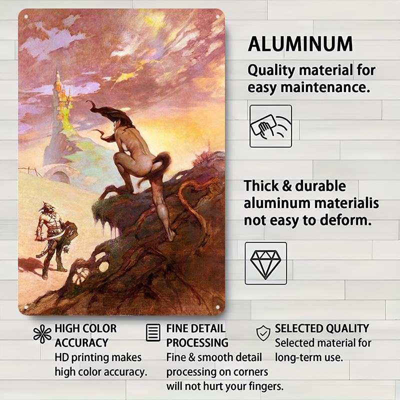 Frank Frazetta Metal Posters C - đánh giá và giá Retro Poster Gaming