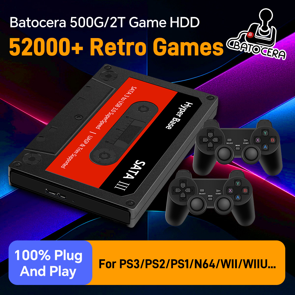 Batocera 500G Retro Game Hard  - đánh giá và giá Retro Gaming Emulator Pc