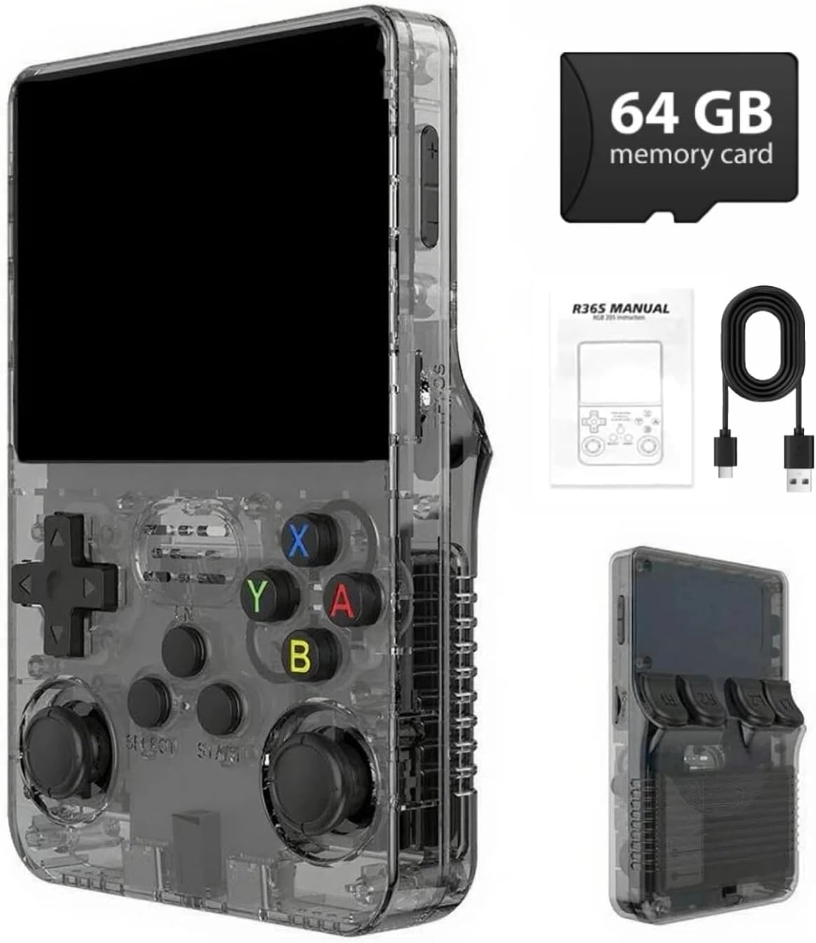 R36S Retro Games Console 3.5-I - đánh giá và giá Retro Gaming R36S