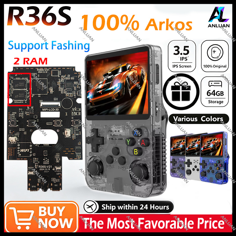 Genuine R36S Retro Handheld Ga - đánh giá và giá Retro Gaming Emulator