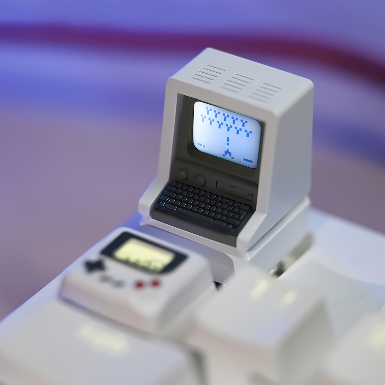 Retro Mac-Inspired Keycaps Dou - đánh giá và giá Retro Gaming Keyboard