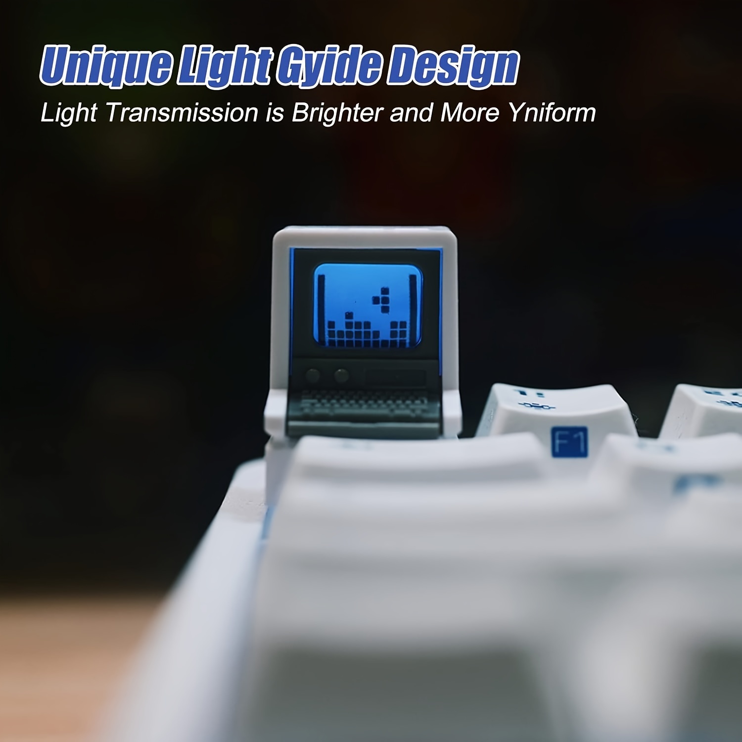 Retro Mac-Inspired Keycaps Dou - đánh giá và giá Retro Gaming Keyboard