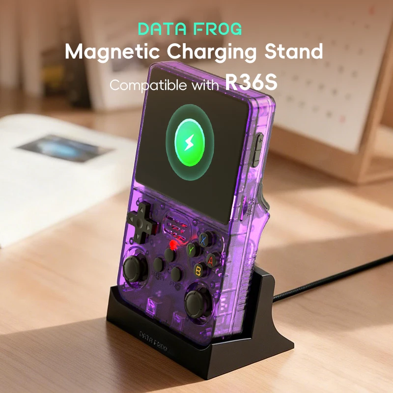 Data Frog R36S Charging Dock S - đánh giá và giá Retro Gaming R36S
