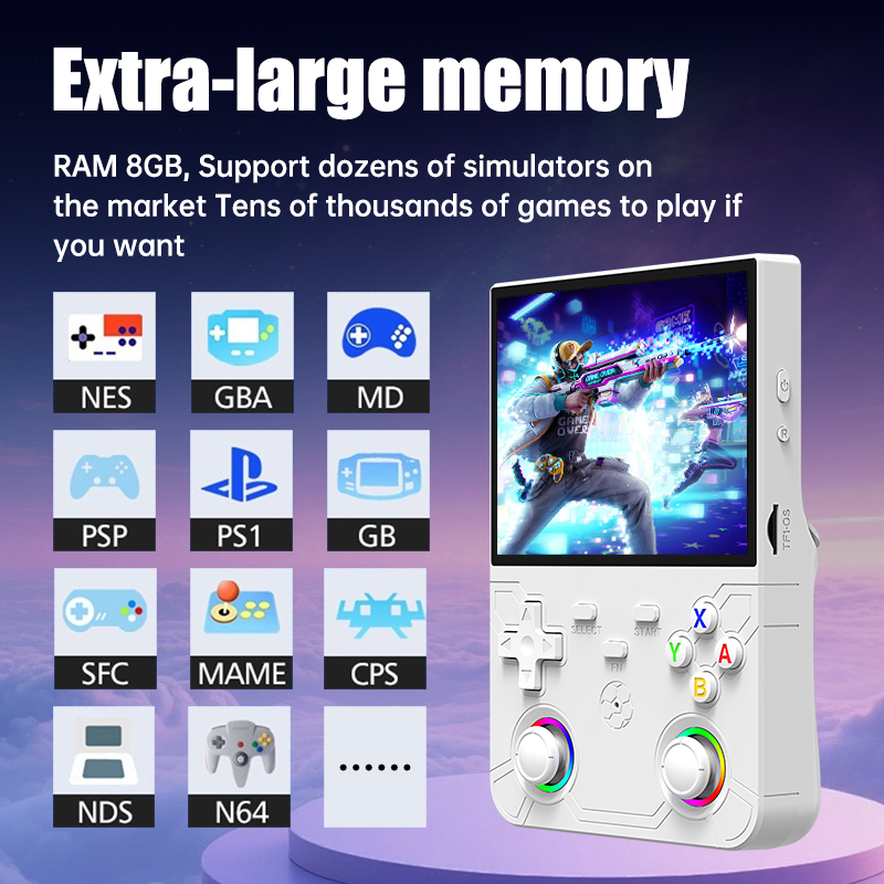 New R36 Ultra X Handheld Retro - đánh giá và giá Retro Gaming System