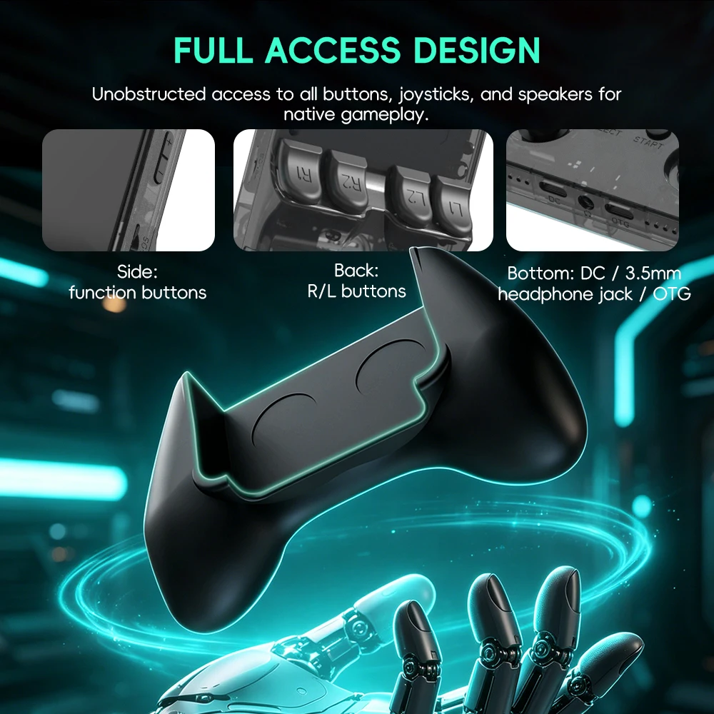 Data Frog R36S Game Grip Ergon - đánh giá và giá Retro Gaming Pro