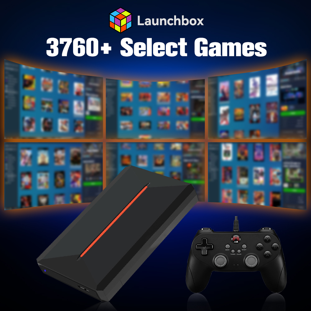 Launchbox OS Retro Gaming HDD  - đánh giá và giá Retro Gaming Emulator Pc