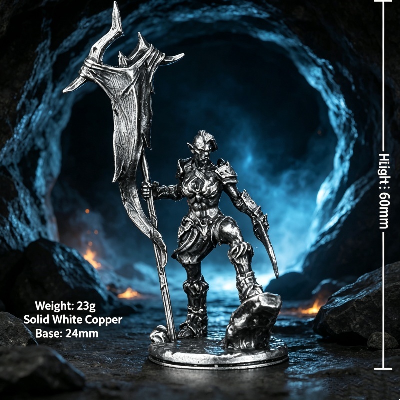 Orc Warrior Miniature Metal Fi - đánh giá và giá Retro Gaming Table