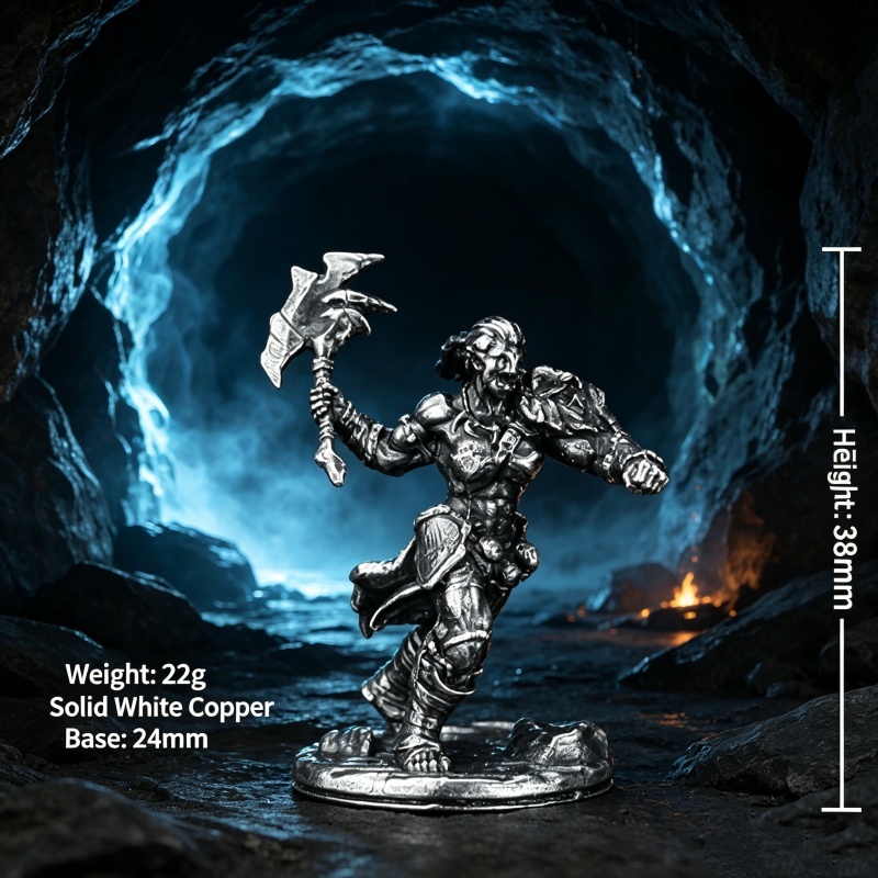 Orc Warrior Miniature Metal Fi - đánh giá và giá Retro Gaming Table