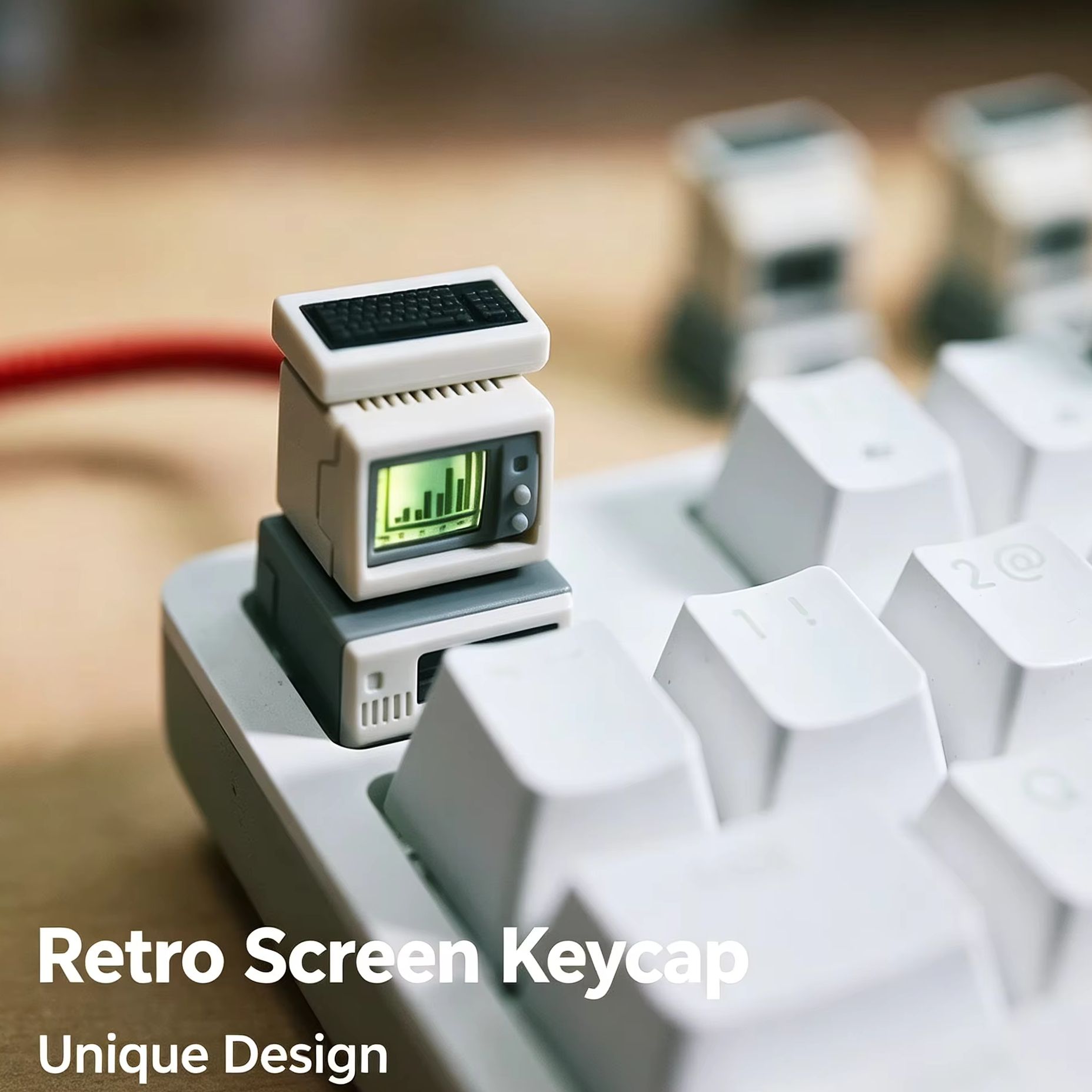 Retro Computer Keycap Backlit  - đánh giá và giá Retro Gaming Keyboard