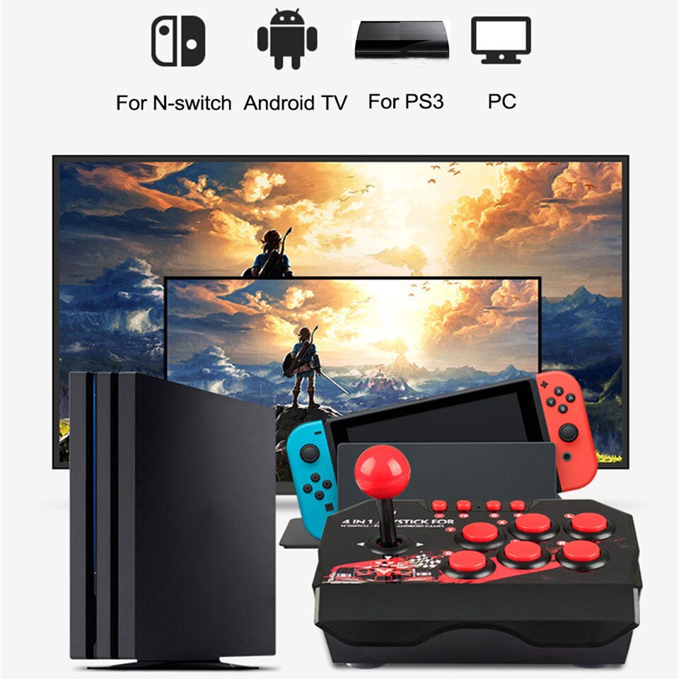 GAMINJA NS002 4 In 1 Retro Arc - đánh giá và giá Raspberry Pi Retropie