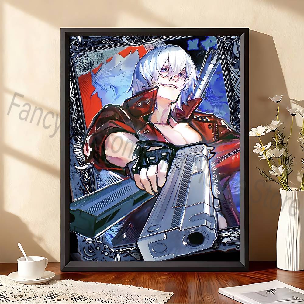 D-Devil May C-Cry Game Poster  - đánh giá và giá Retro Poster Gaming
