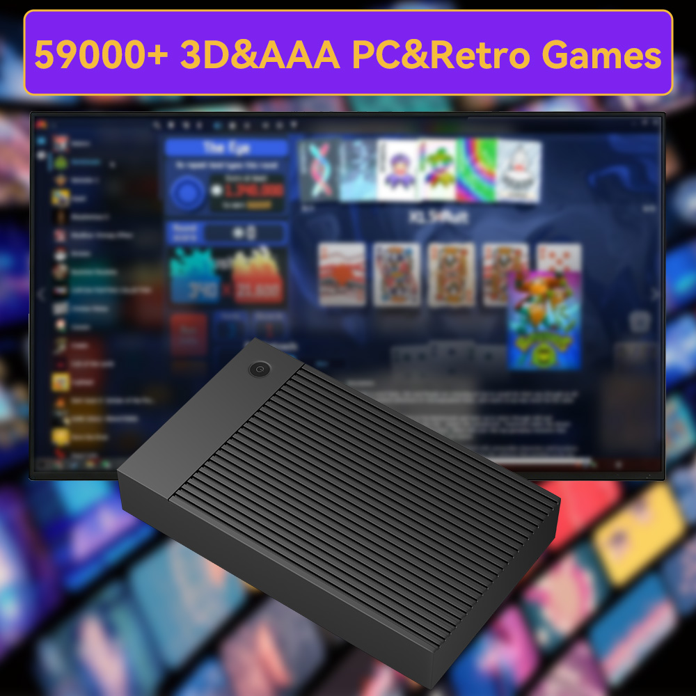 Portable 4TB Gaming HDD with 5 - đánh giá và giá Retro Gaming Emulator Pc