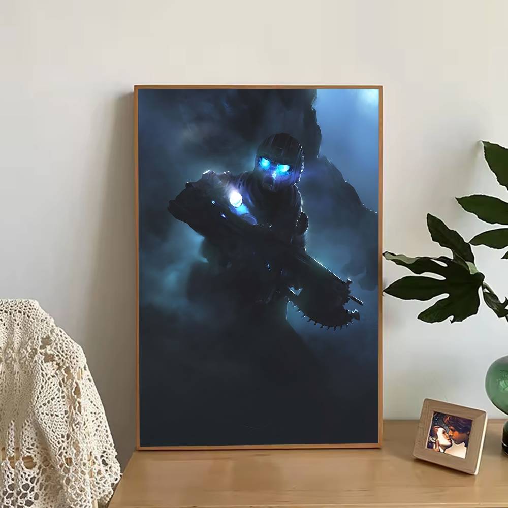 Game G-Gears of W-War Poster R - đánh giá và giá Retro Poster Gaming