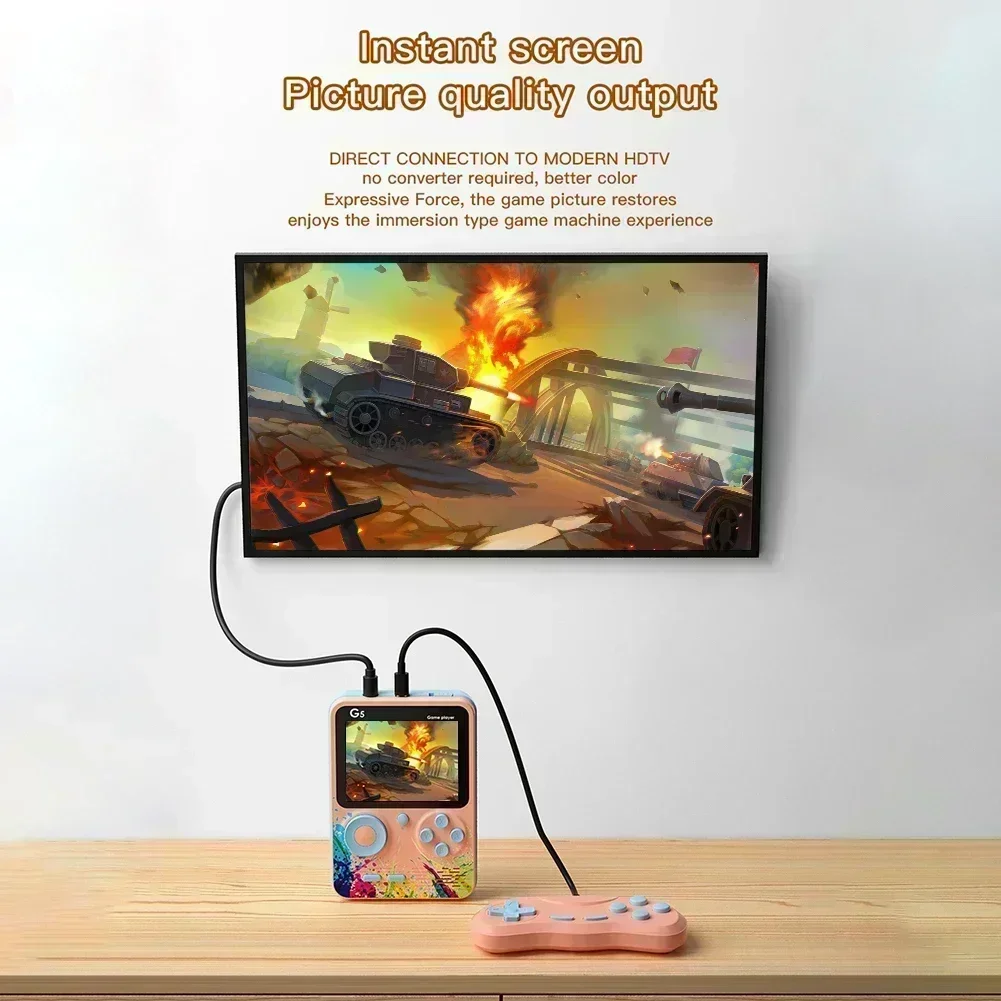 G5 Retro Handheld Game Console - đánh giá và giá Retro Gaming System