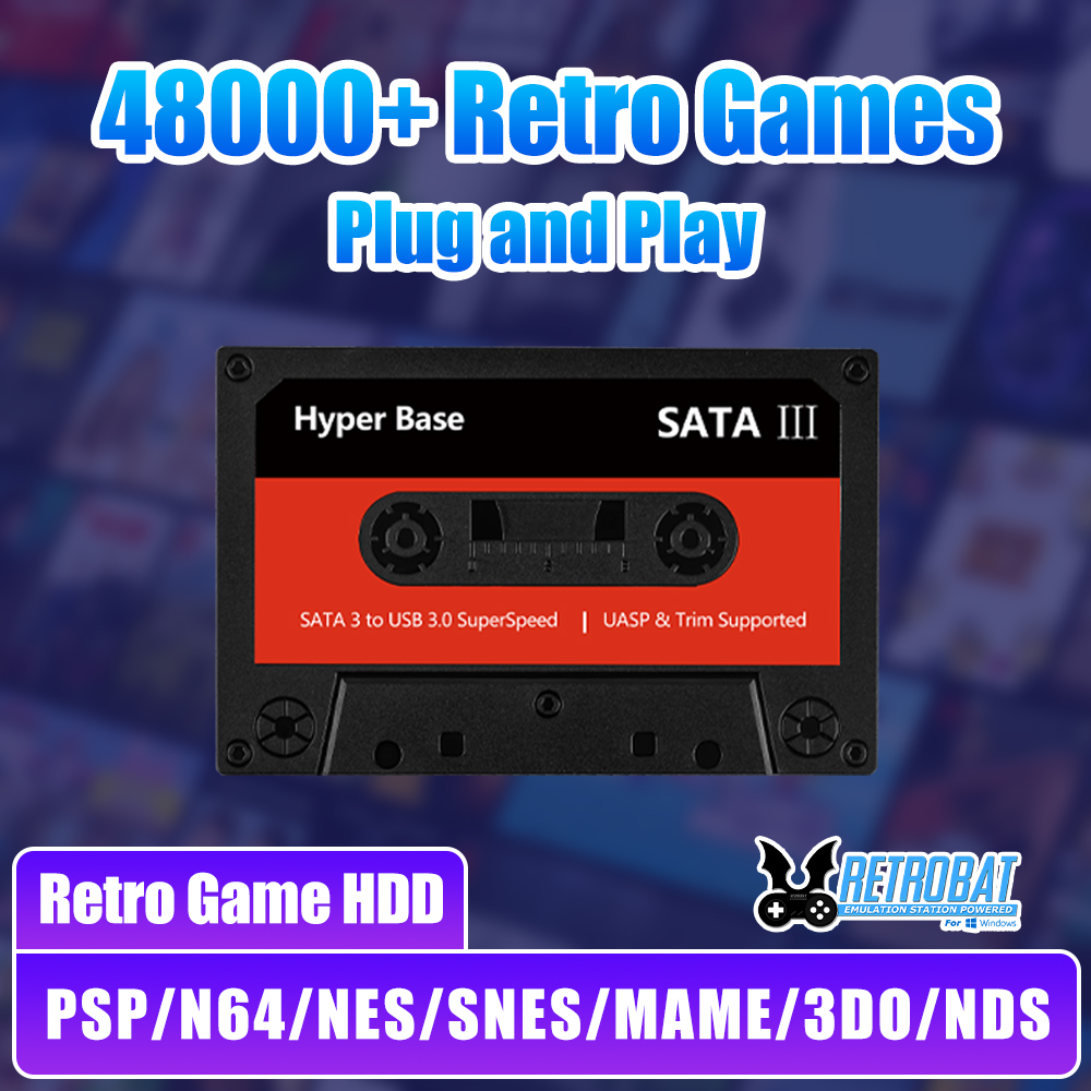 Batocera 500G Game Hard Drive  - đánh giá và giá Retro Gaming Emulator Pc