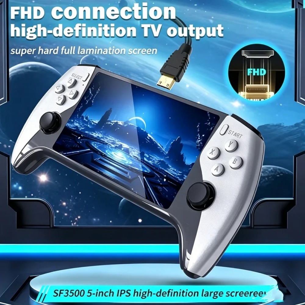 SF3500 5 inch Handheld Game Co - đánh giá và giá Retro Gaming Pro