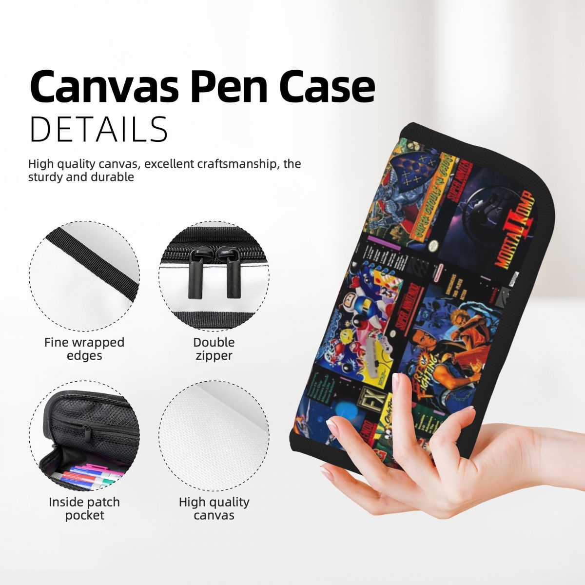 Retro Gaming Boxes Pencil Case - đánh giá và giá Retro Gaming Case